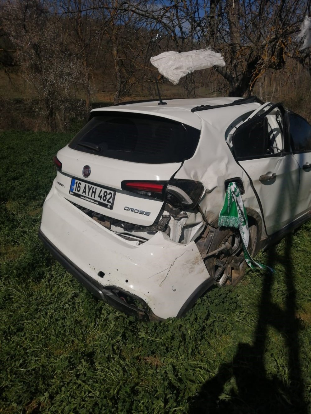 Cenaze için yola çıkan otomobil kaza yaptı! 1 ölü, 4 yaralı