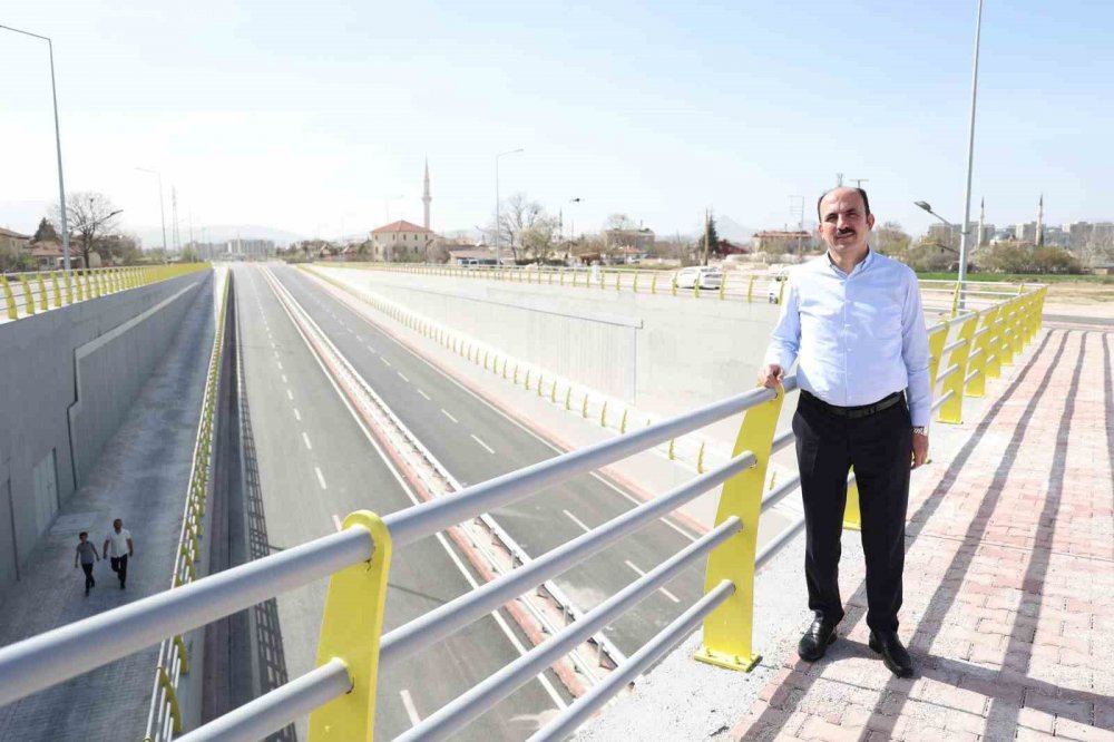 Konya'daki o kavşak tamamen trafiğe açıldı!