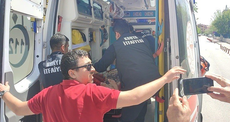 Konya merkezde torun dehşeti!