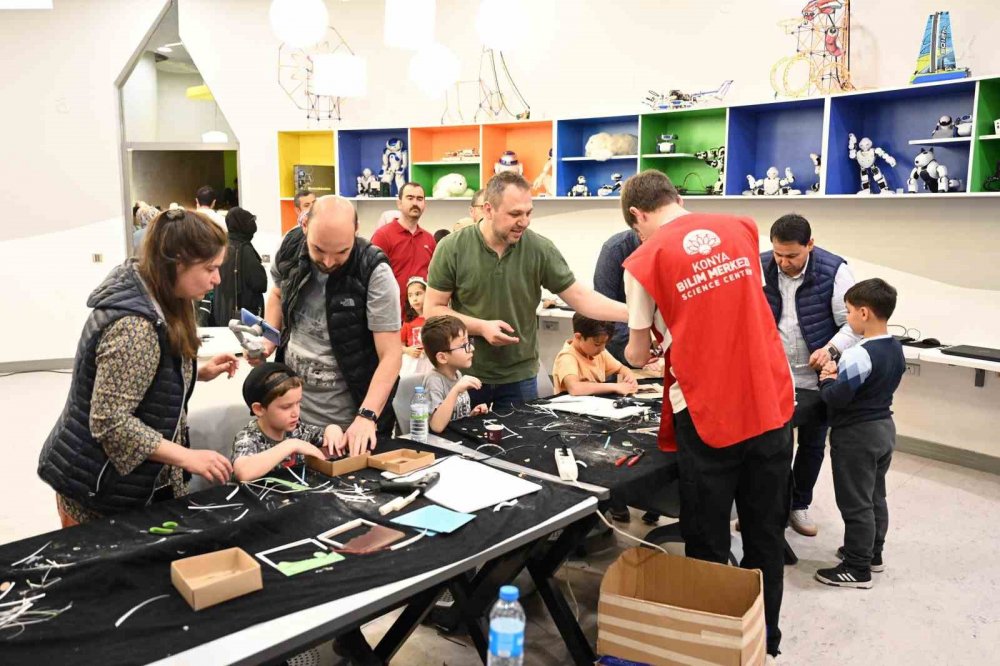 Konya'daki çocuklar bu merkezde doyasıya eğlendi