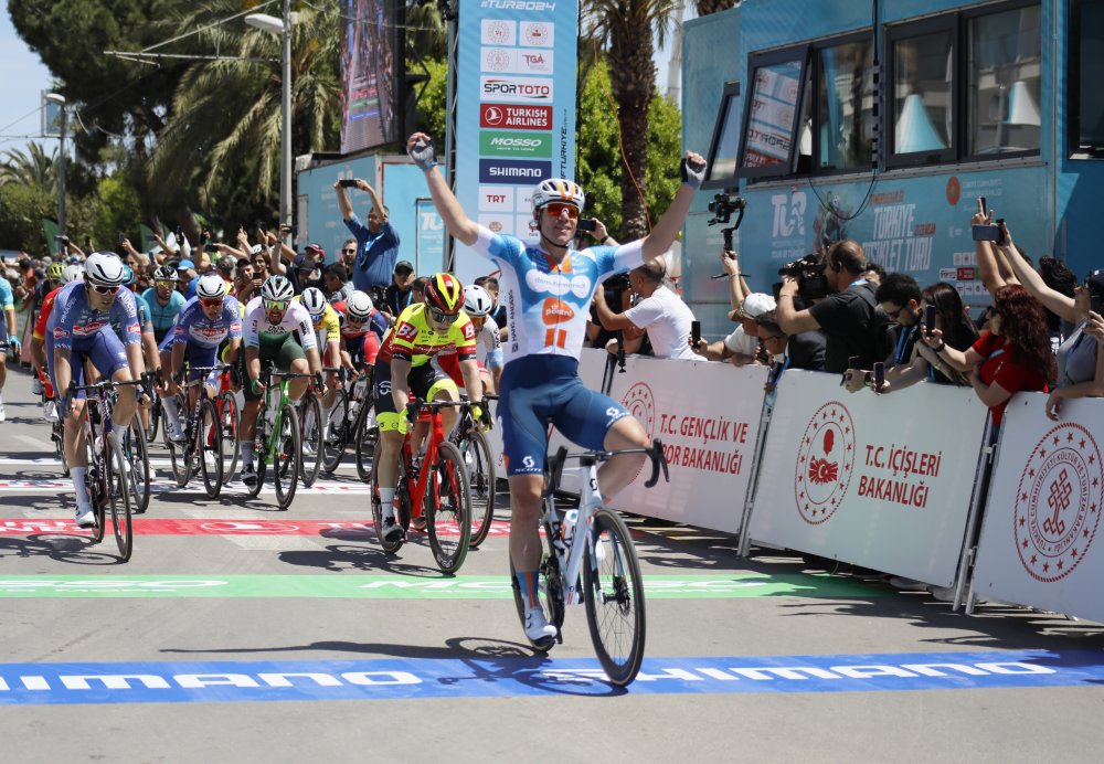 Türkiye Bisiklet Turu ilk etabı sona erdi
