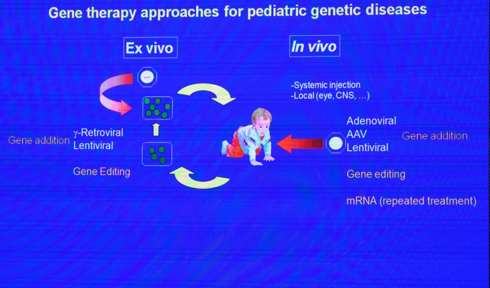 İtalyan profesör Aiuti, Konya'da SMA hastalığında gen tedavisini anlattı