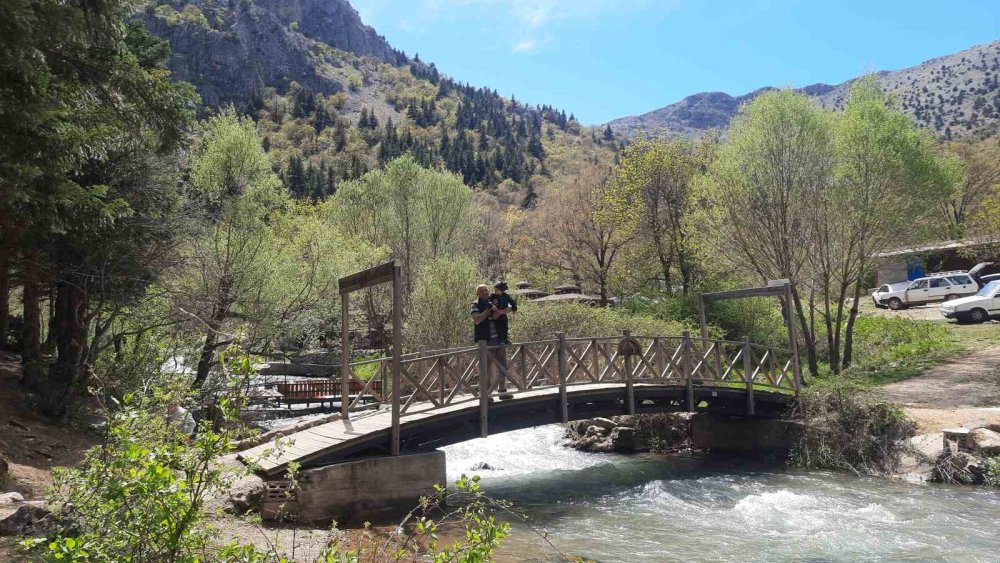 Konya'nın doğa harikasına akın akın geliyorlar!