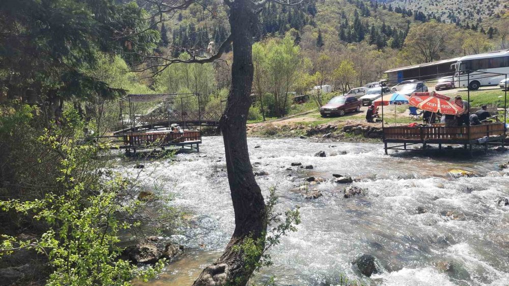 Konya'nın doğa harikasına akın akın geliyorlar!