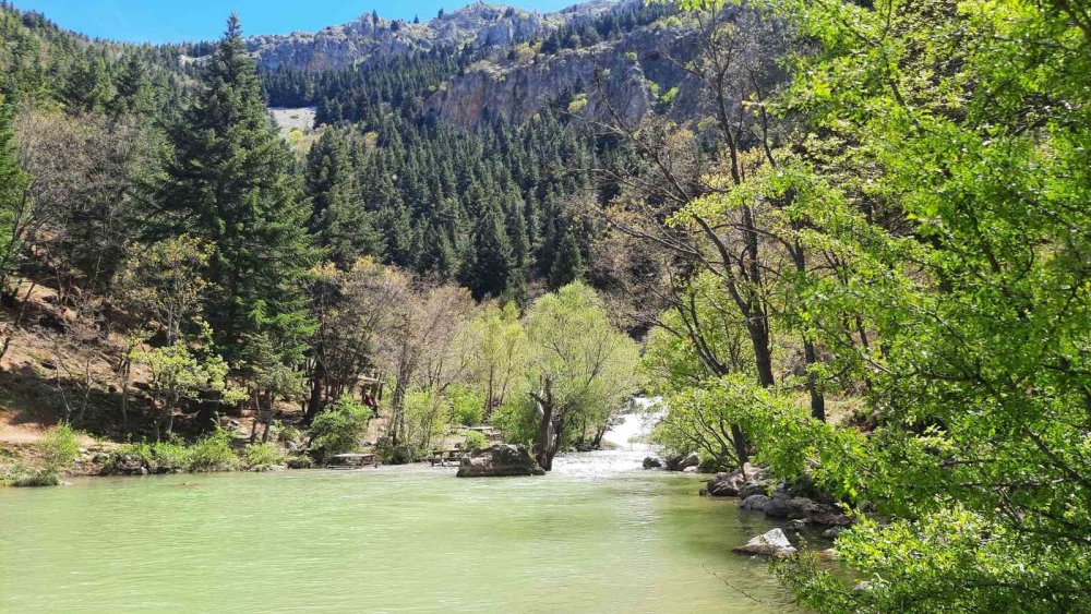 Konya'nın doğa harikasına akın akın geliyorlar!