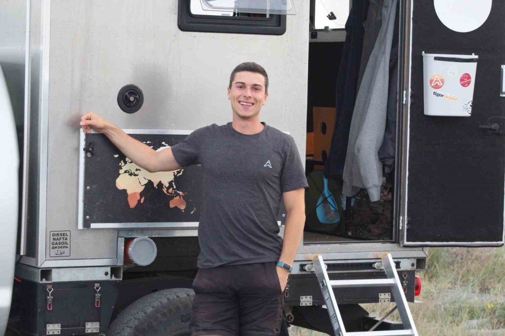 Meke Gölü karavanlı turistlerin uğrak noktası