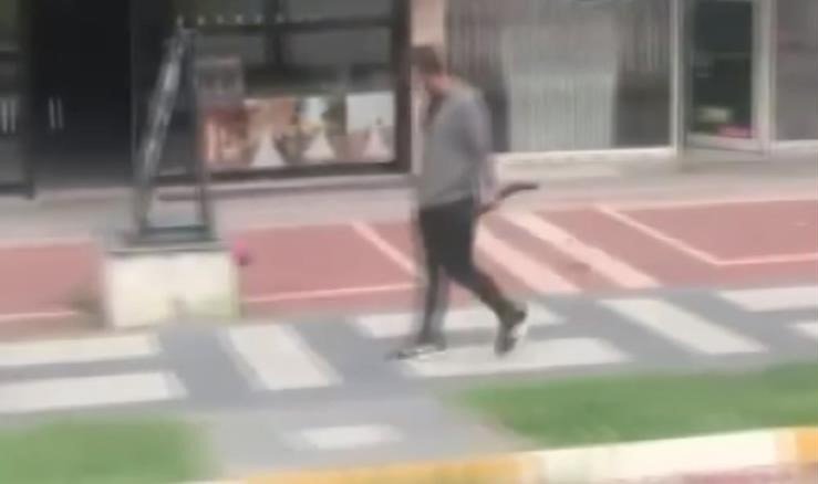 Aksaray'da eski sevgilinin tüfekle saldırısı kamerada: 2 ağır yaralı