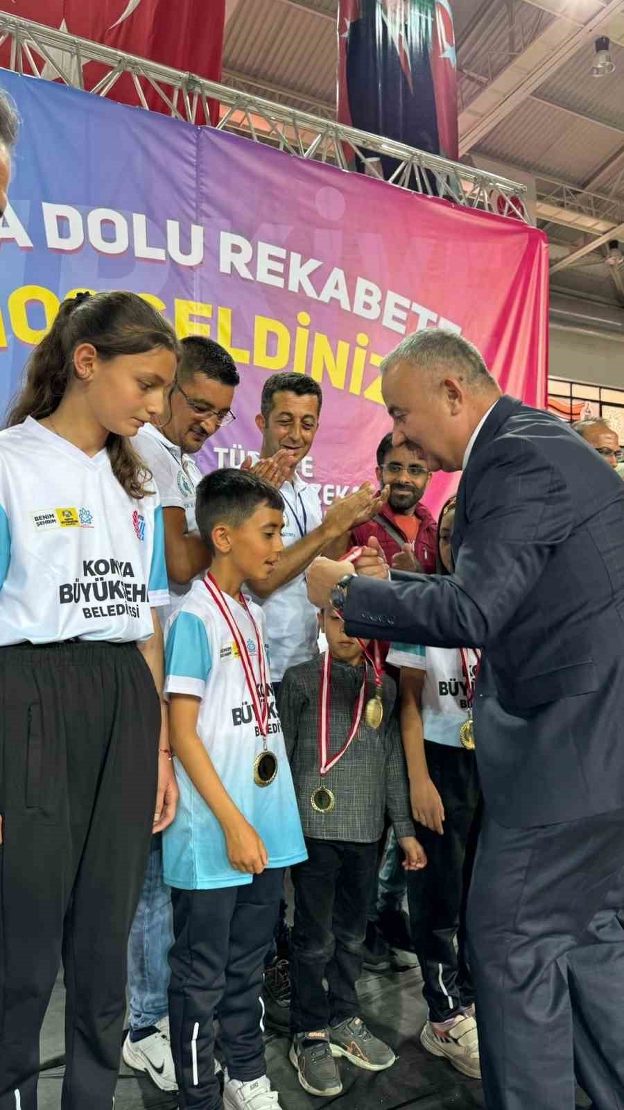 Türkiye 6. Akıl ve Zeka Oyunlarına Konyalı öğrenciler damga vurdu