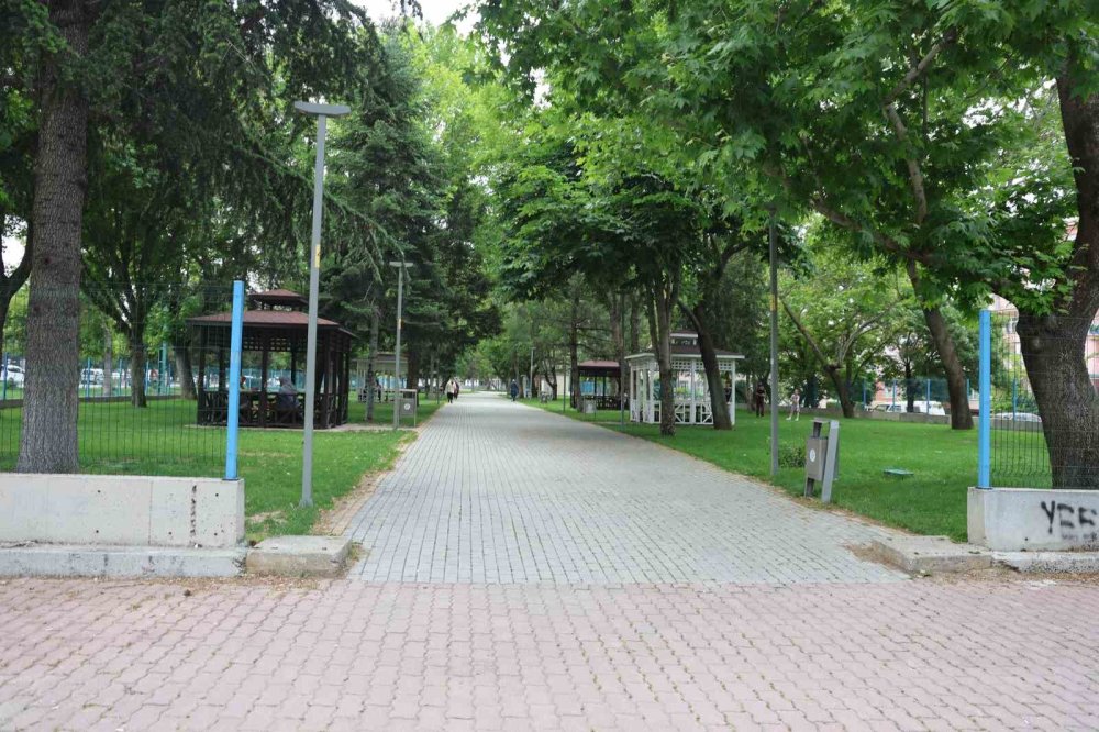 Konya merkezdeki parkta genç kızı köpek ısırdı