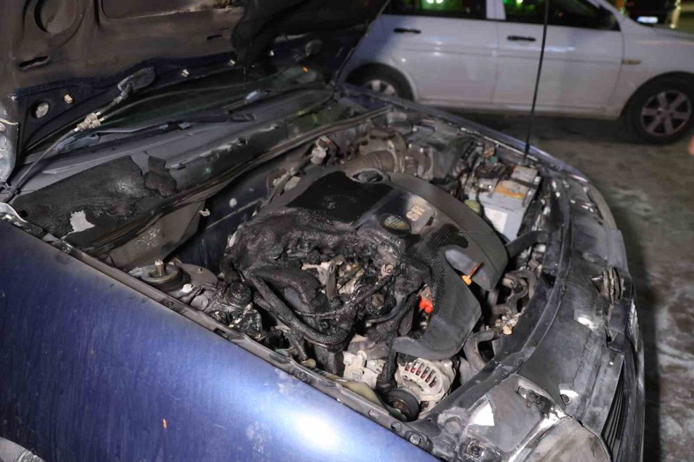 Konya'da arkadaştan alınan emanet aracın başına gelmeyen kalmadı