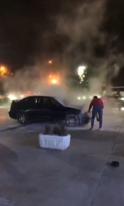 Konya'da arkadaştan alınan emanet aracın başına gelmeyen kalmadı