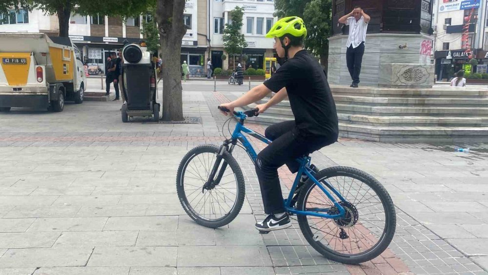 Konyalı tamirciden bisiklet kullananlara kritik uyarı