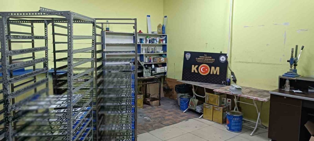 Konya'da çalıntı, sahte ne varsa burada çıktı!