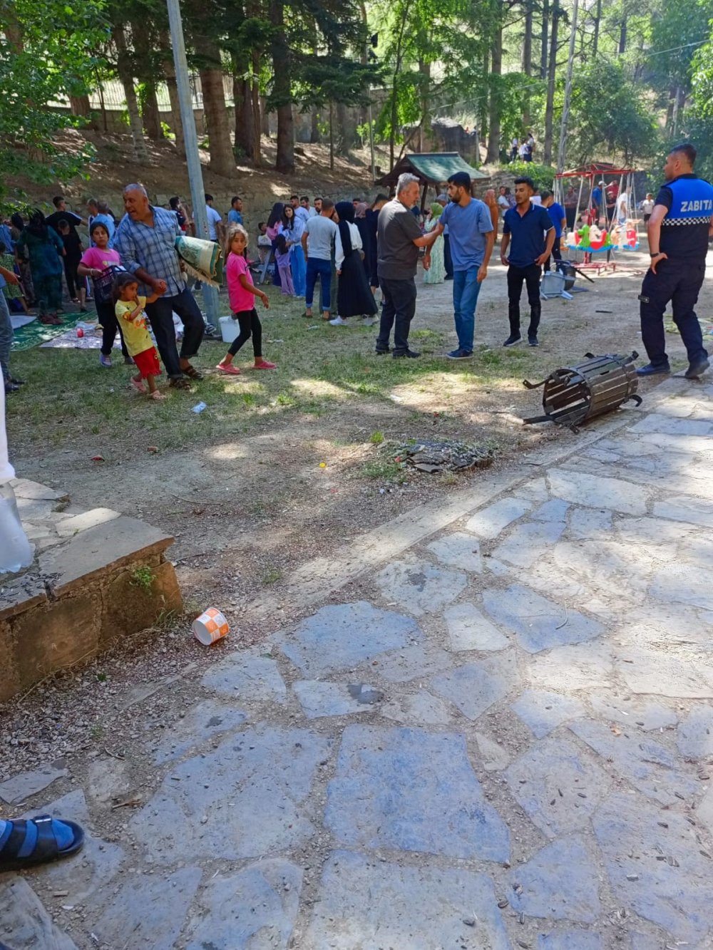Konya'da piknik alanında sopalı kavga! Yaralılar var