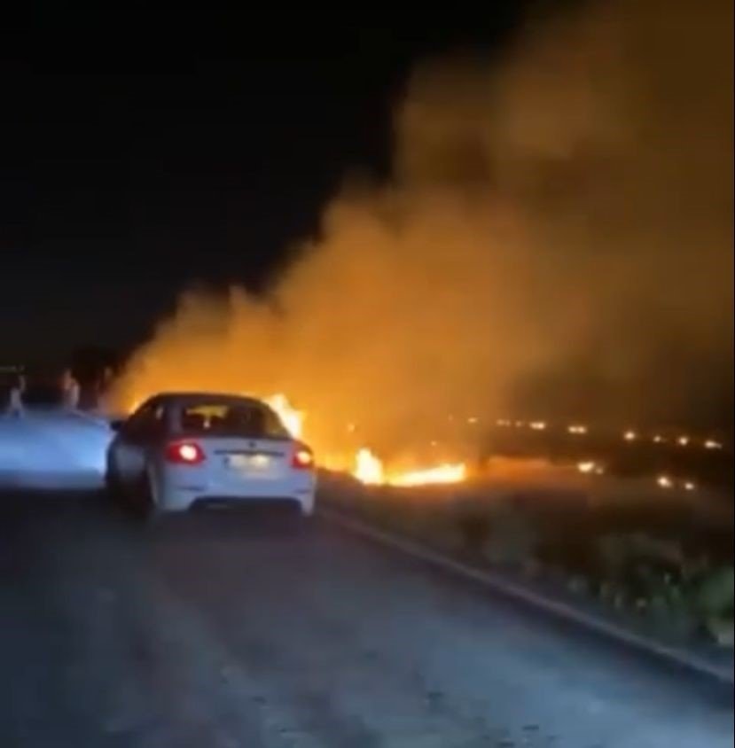 Konya'da korkutan yangın! Alev alev yandı