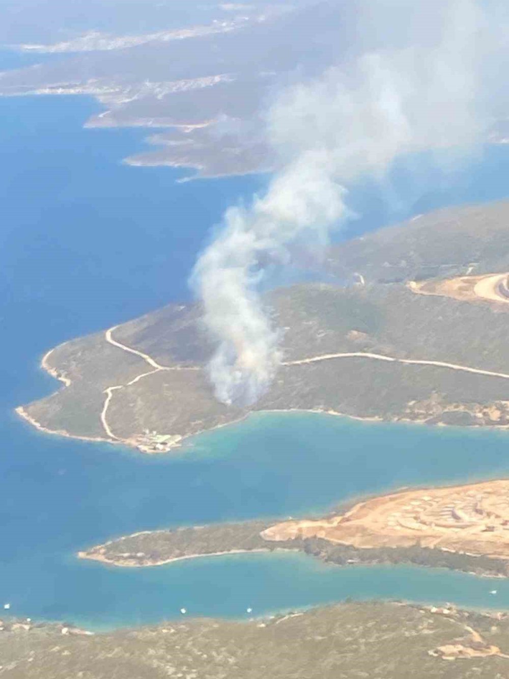 İzmir'de orman yangını