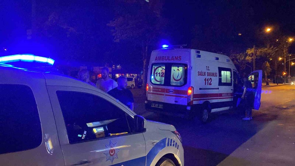 Konya merkezde otobüs durağında tartışma! 1 kişi vuruldu