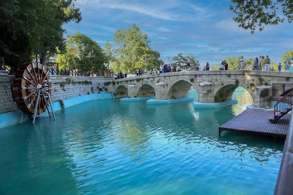 Ekipler çalıştı, Konya'nın ilçesinde huzur dolu bayram geçti