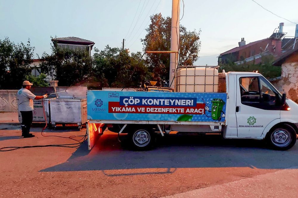 Ekipler çalıştı, Konya'nın ilçesinde huzur dolu bayram geçti