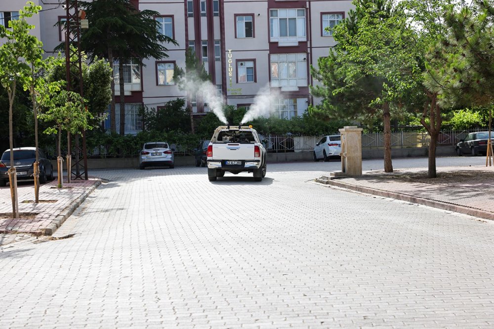 Konya'da belediye ekipleri o konuda seferber oldu