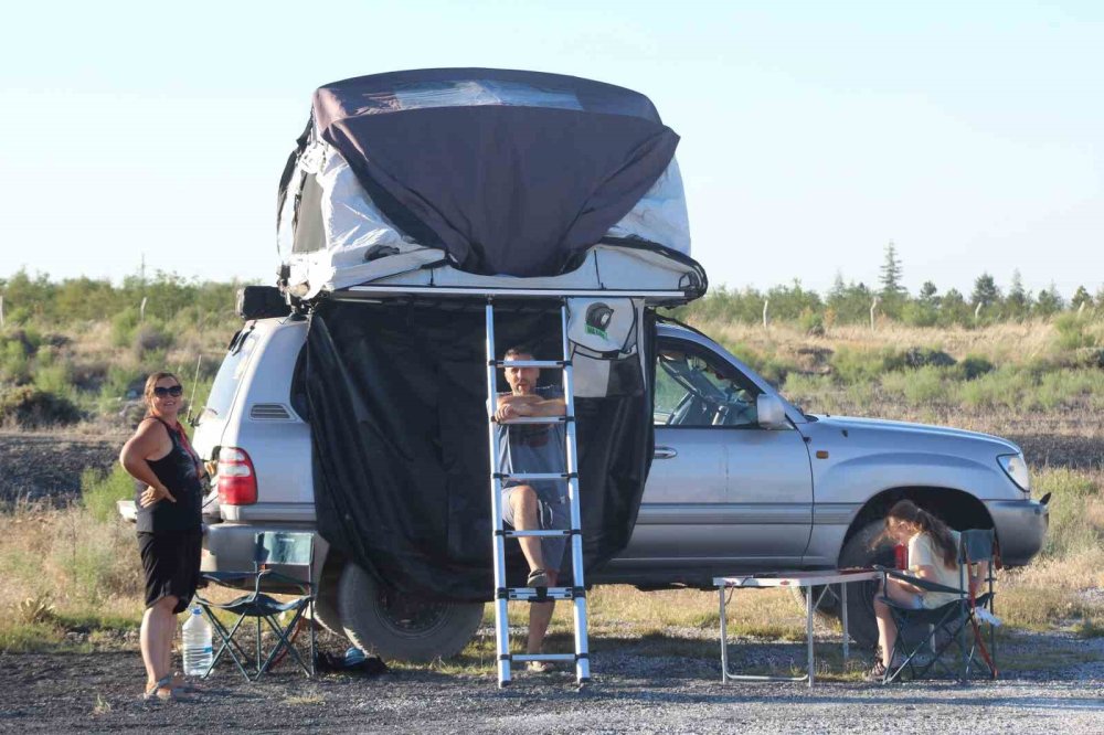 Meke Gölü ve Acıgöl, turistleri ağırladı