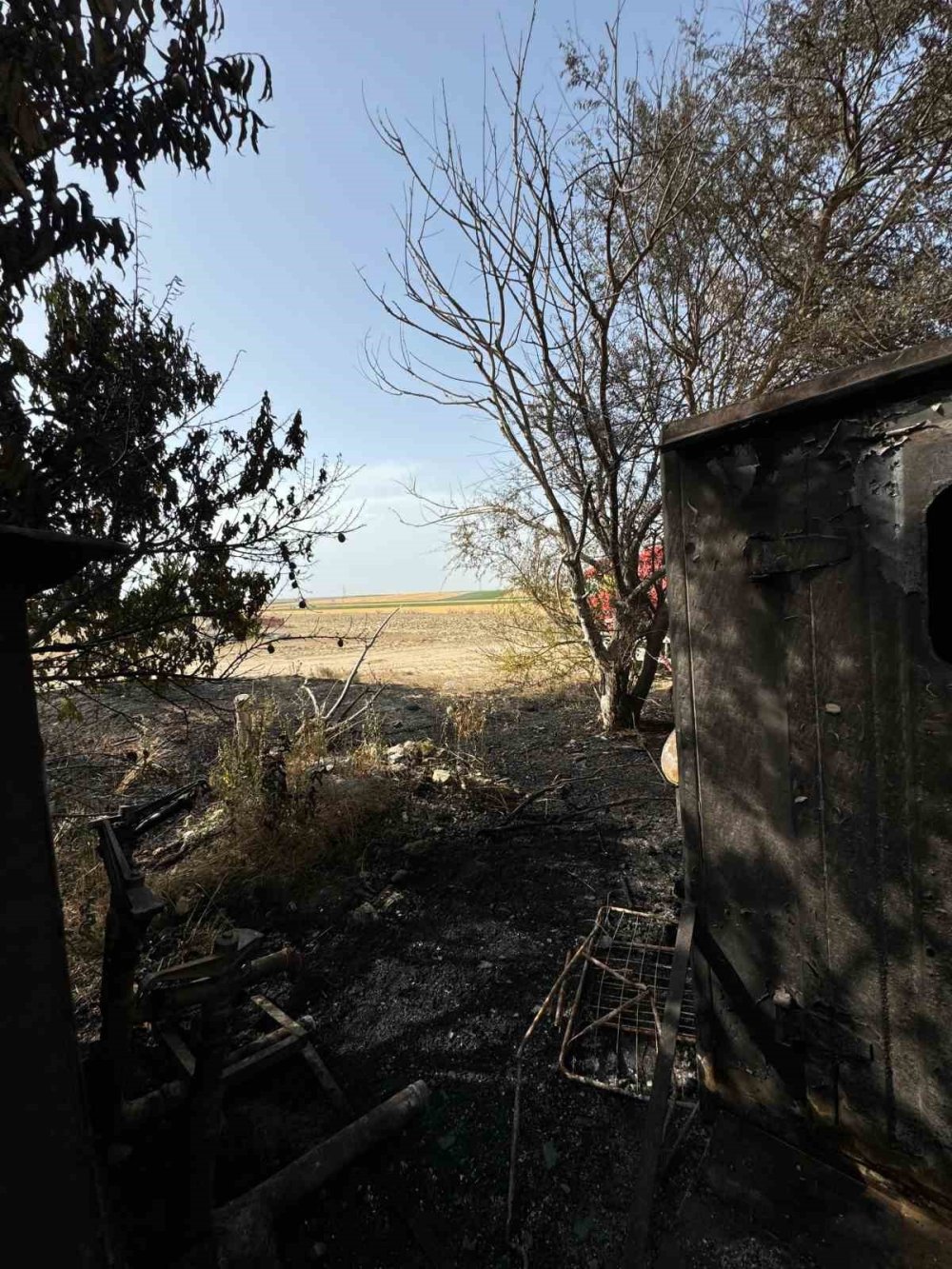 Konya'da korkutan ev yangını!