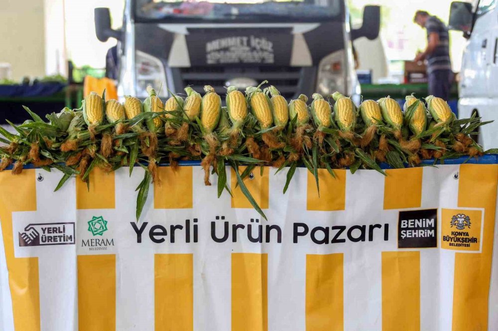 Konya'da hem çiftçi hem vatandaş kazanıyor! Her hafta kuruluyor