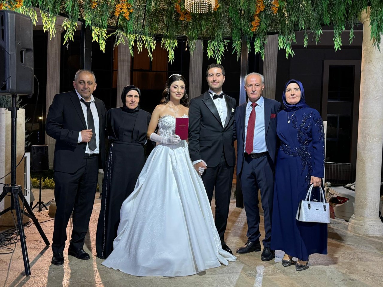 Dağlıoğlu ile Solak ailelerinin mutlu günü