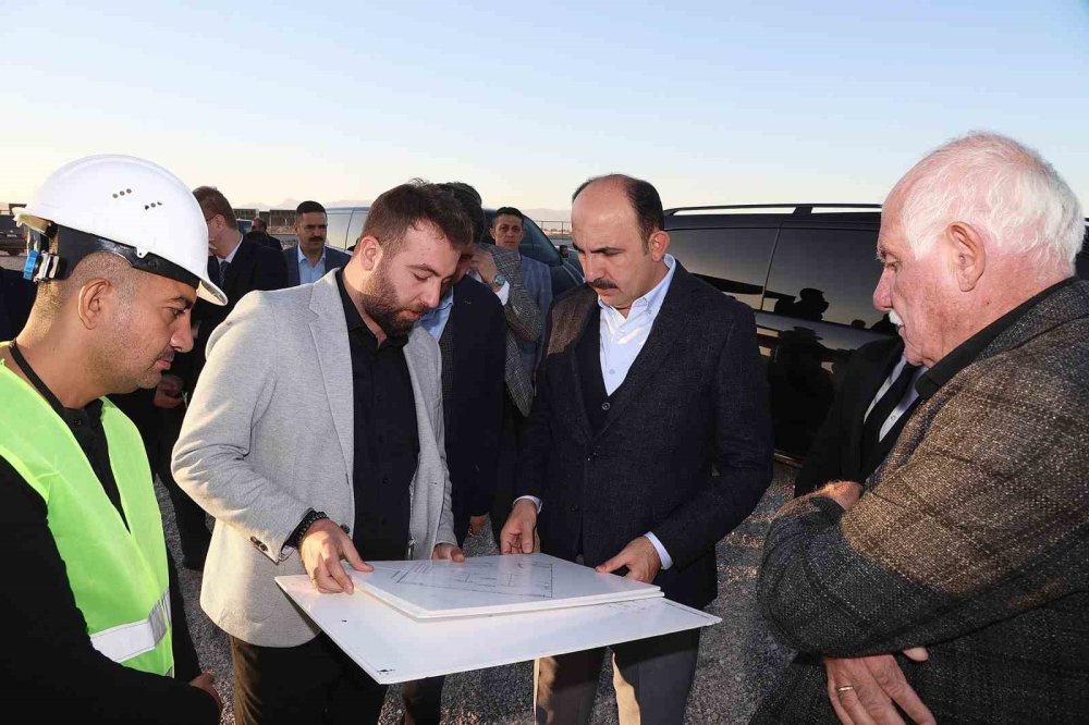 Konya'daki sona yaklaşılan garaj ilçenin önemli bir ihtiyacını giderecek