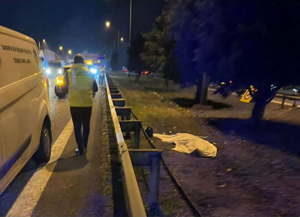 Otoyolda otomobilin çarptığı Gamze'ye acı veda