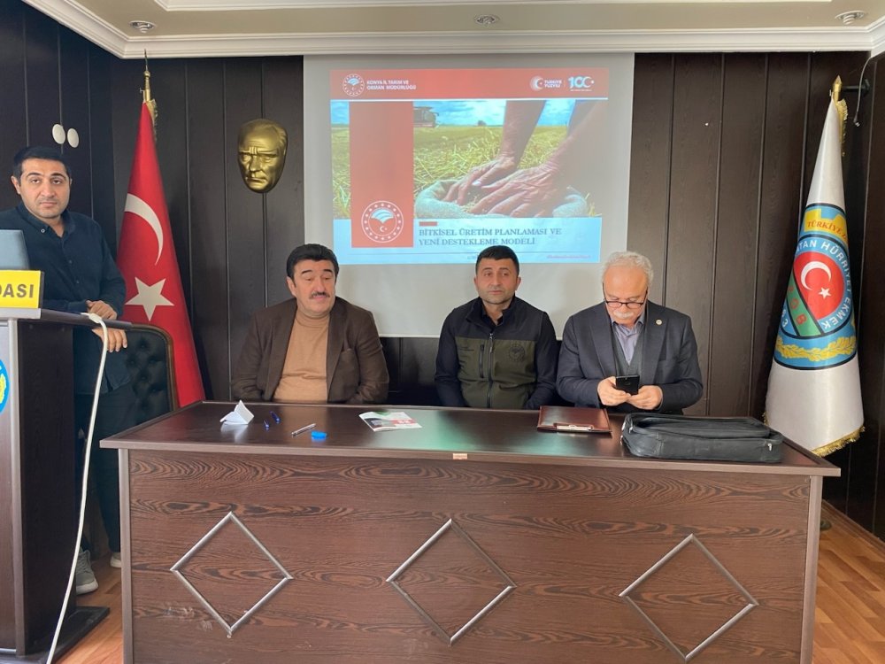 Konya Kulu’da Bitkisel ve Hayvansal Üretim Planlaması ve Destek Toplantısı yapıldı