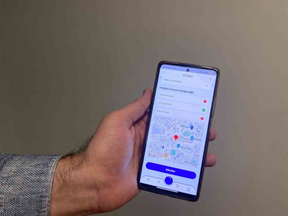 Konya'daki sistem ile altyapı arızalarına hızlı çözüm bulunuyor