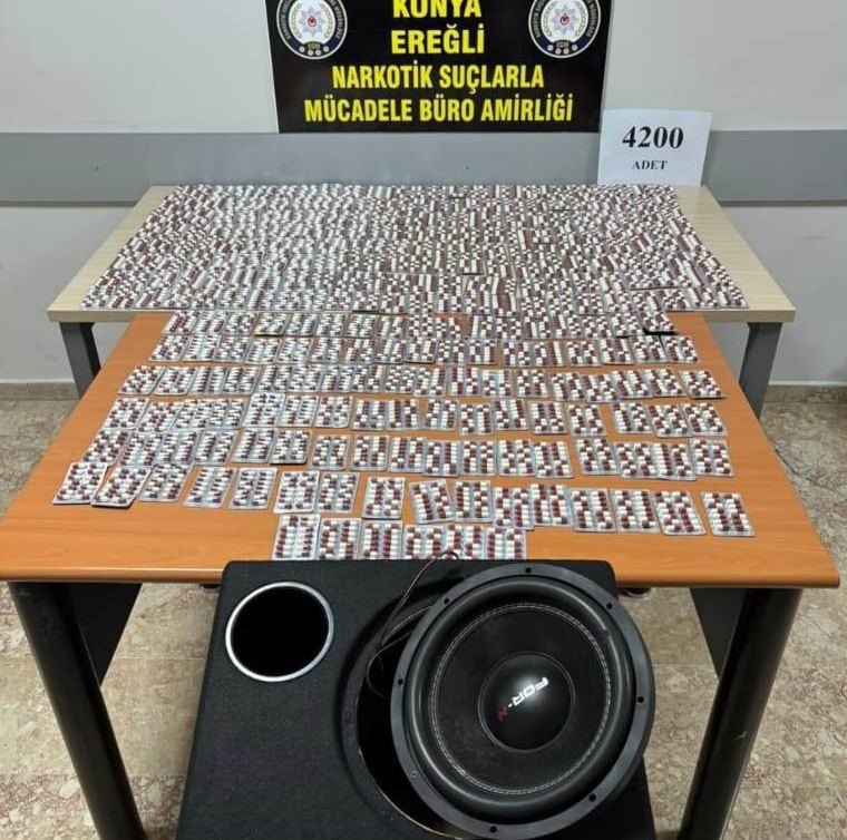 Konya'nın ilçesinde 32 kişi gözaltına alındı