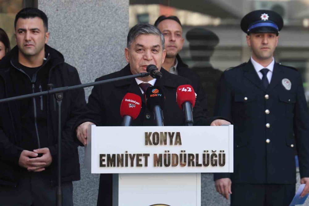 Konya İl Emniyet Müdürü Karabulut emekliliğe ayrıldı