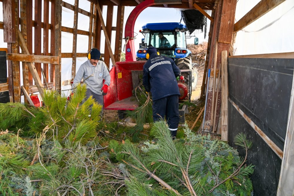 Konya'da atıklar bile boşa gitmiyor!