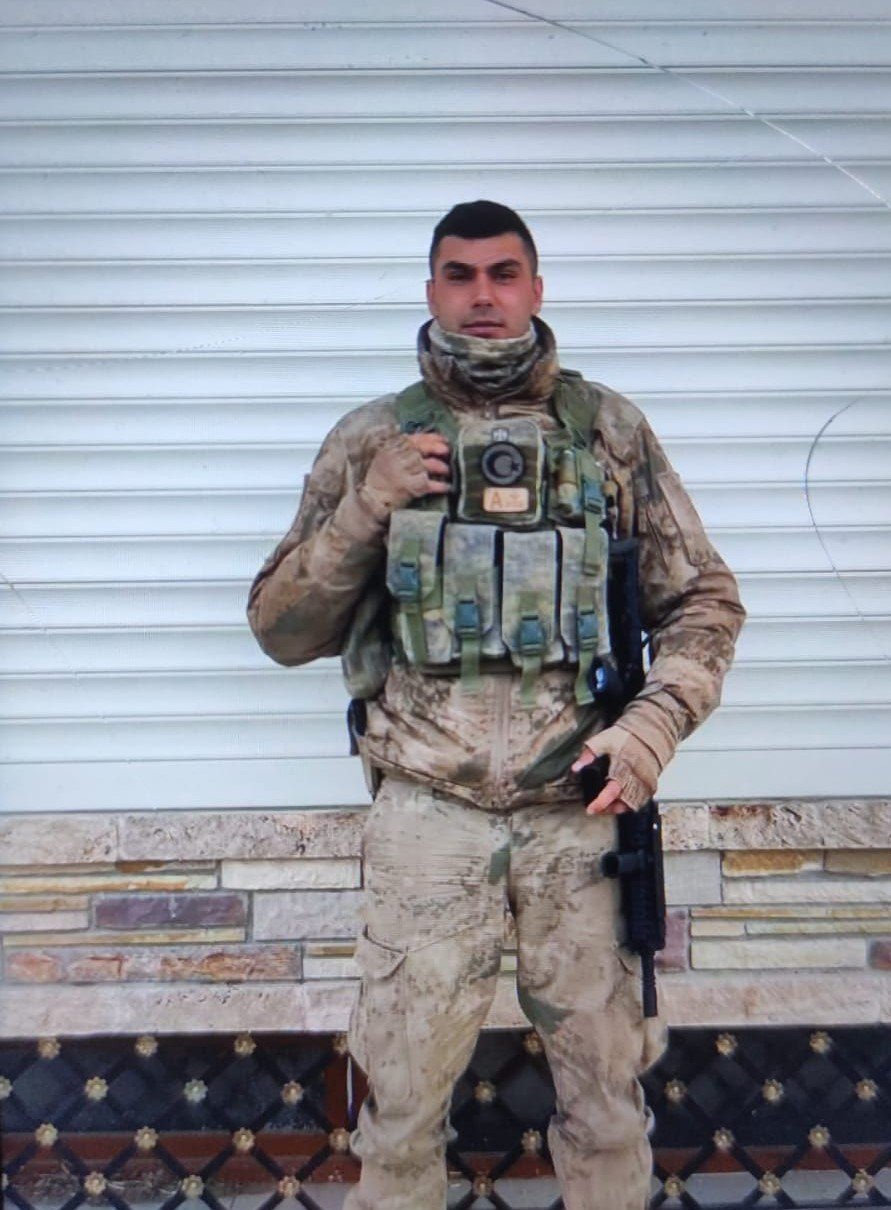 Entübe edilmişti... Hayatını kaybeden jandarma uzman çavuşa acı veda