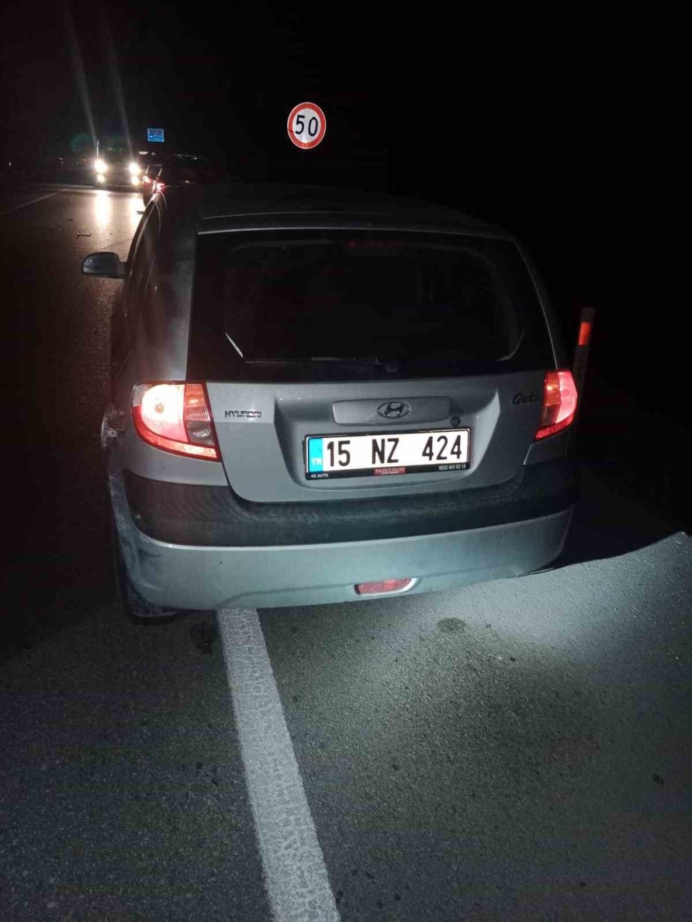 Isparta-Konya kara yolunda kaza! Genç sürücü hayatını kaybetti