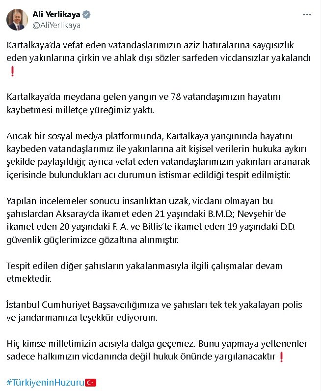 "Hiç kimse milletimizin acısıyla dalga geçemez!"