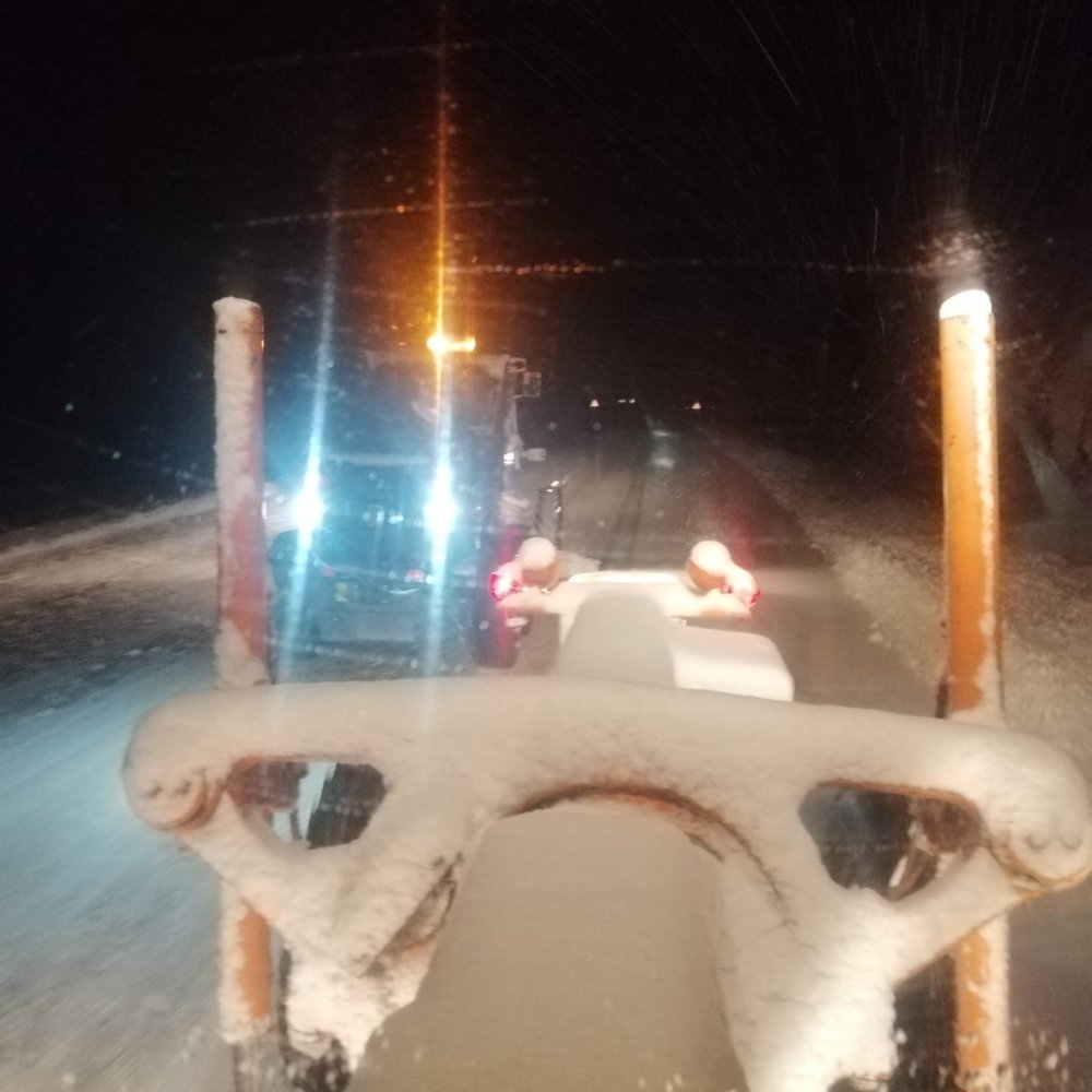 Antalya'yı Konya'ya bağlayan Alacabel’de tipi etkili oluyor