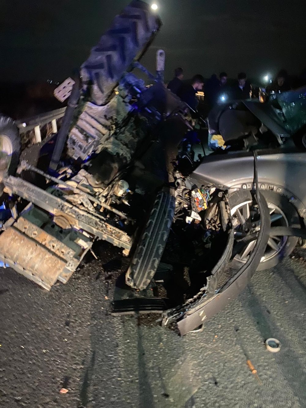 Dedesinin öldüğü kazada yaralanan 15 yaşındaki Davut'tan acı haber geldi