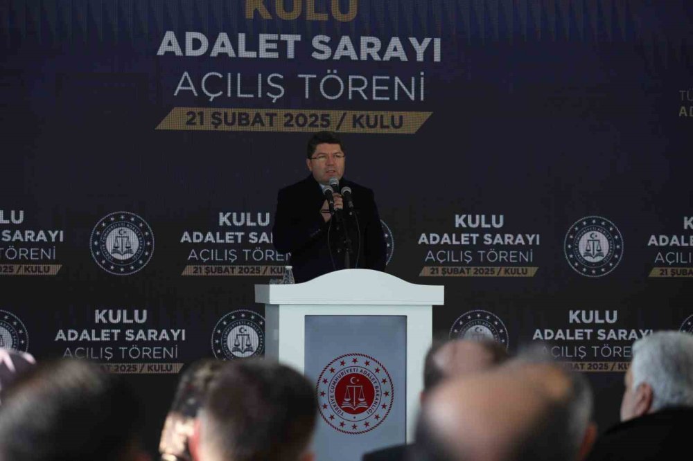 Konya'da adalet sarayının açılışını Bakan Tunç yaptı