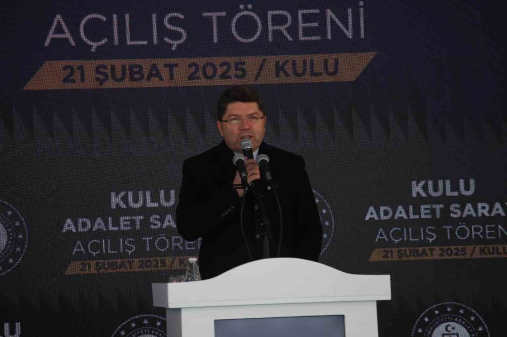 Konya'da adalet sarayının açılışını Bakan Tunç yaptı