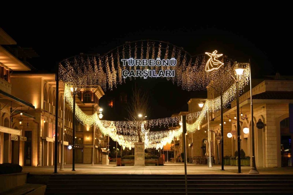 Konya’da cadde ve çarşıları ramazana hazır