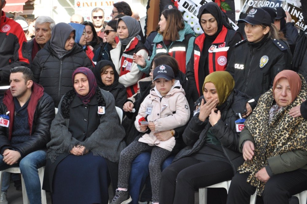 Konya’da şehit düşen Onur Şirin memleketinde son yolculuğuna uğurlandı