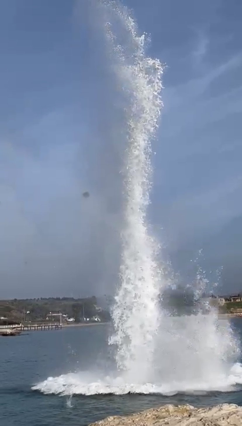 Denizde mayın bulundu!