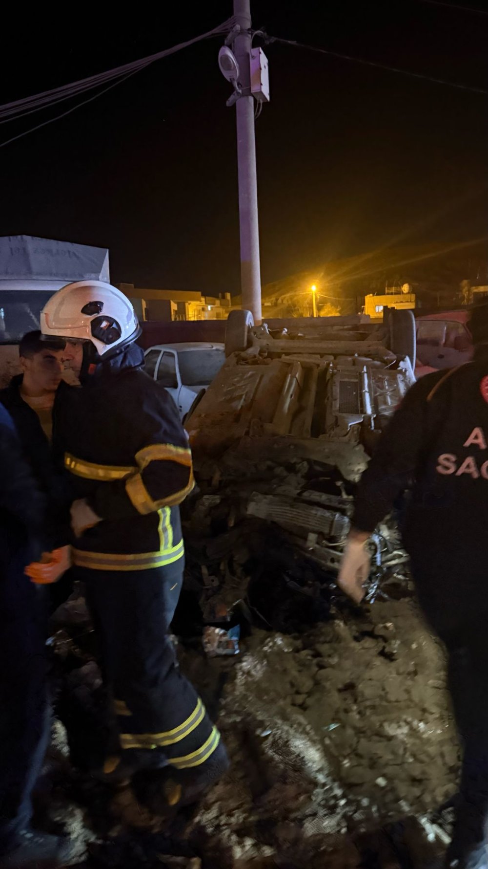 Halı saha maçı dönüşünde kaza! Yaralılar var