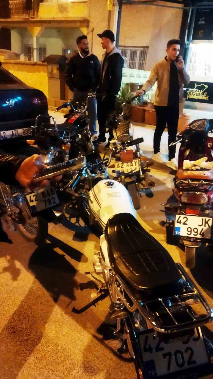 Konya'da egzoz patlatanlara göz açtırılmayacak