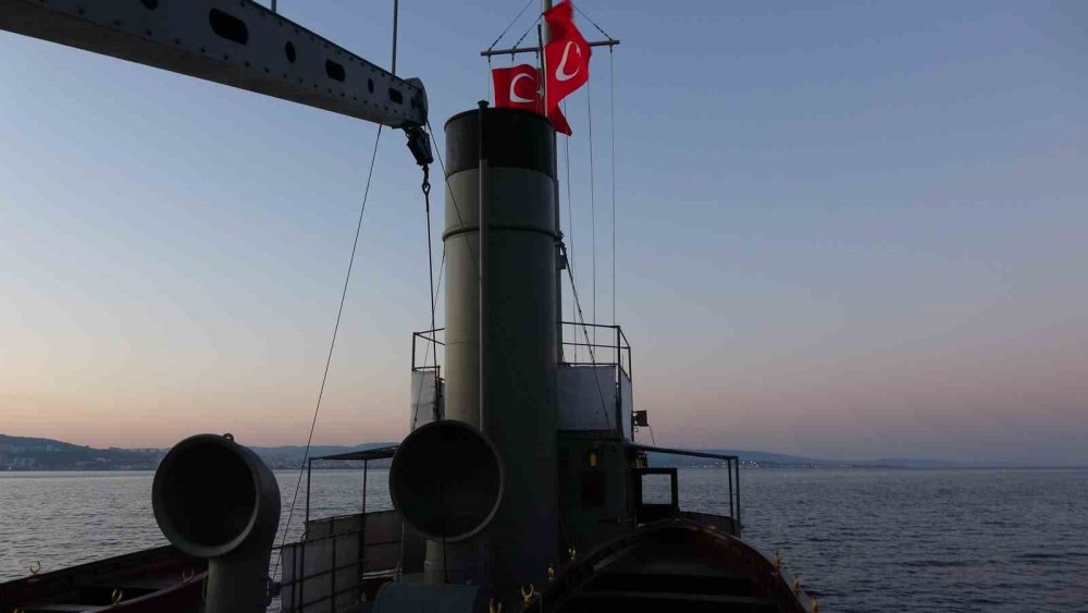 ’TCG Nusret’, 110 yıl sonra aynı rotada