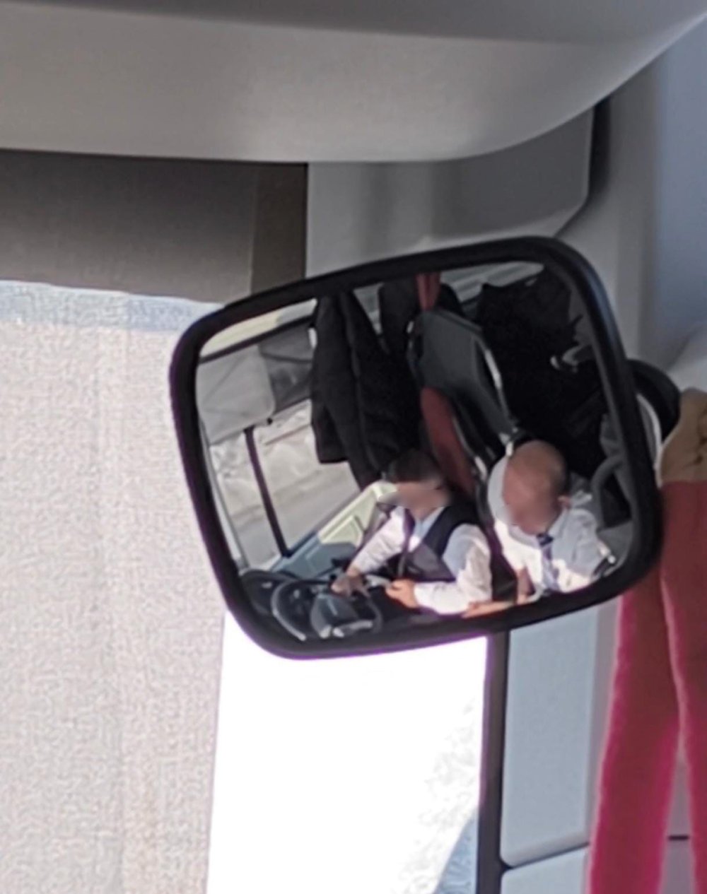 Kayıt altına alındı... Yolcu otobüsünde şok eden görüntüler