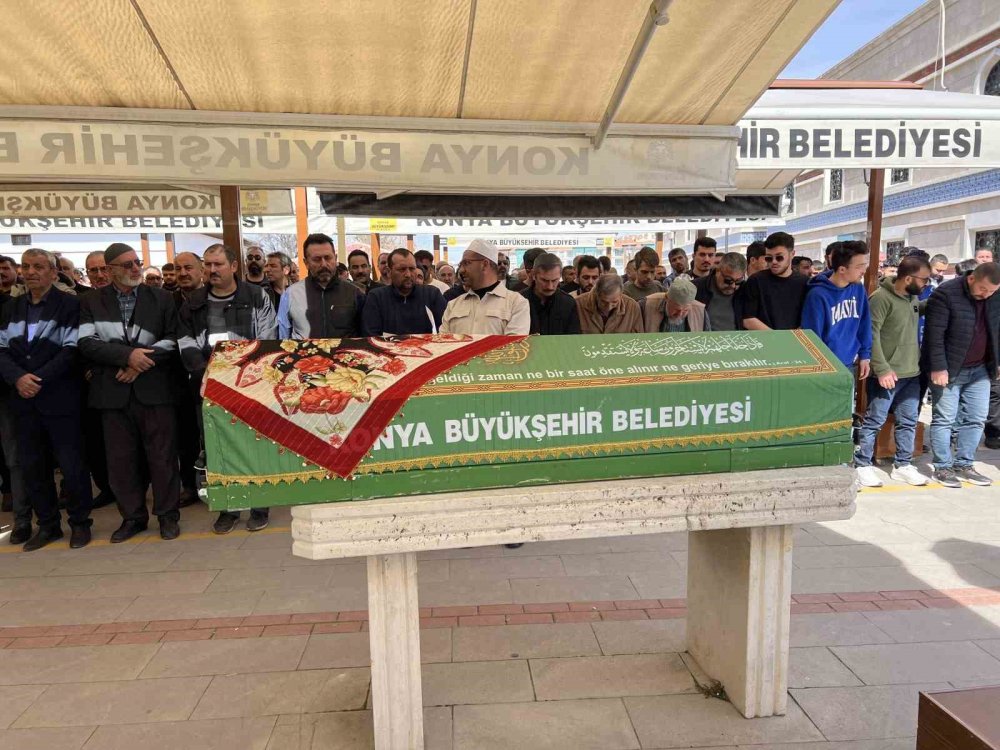 Konya’da boşanma aşamasındaki kocası tarafından öldürülen kadına veda